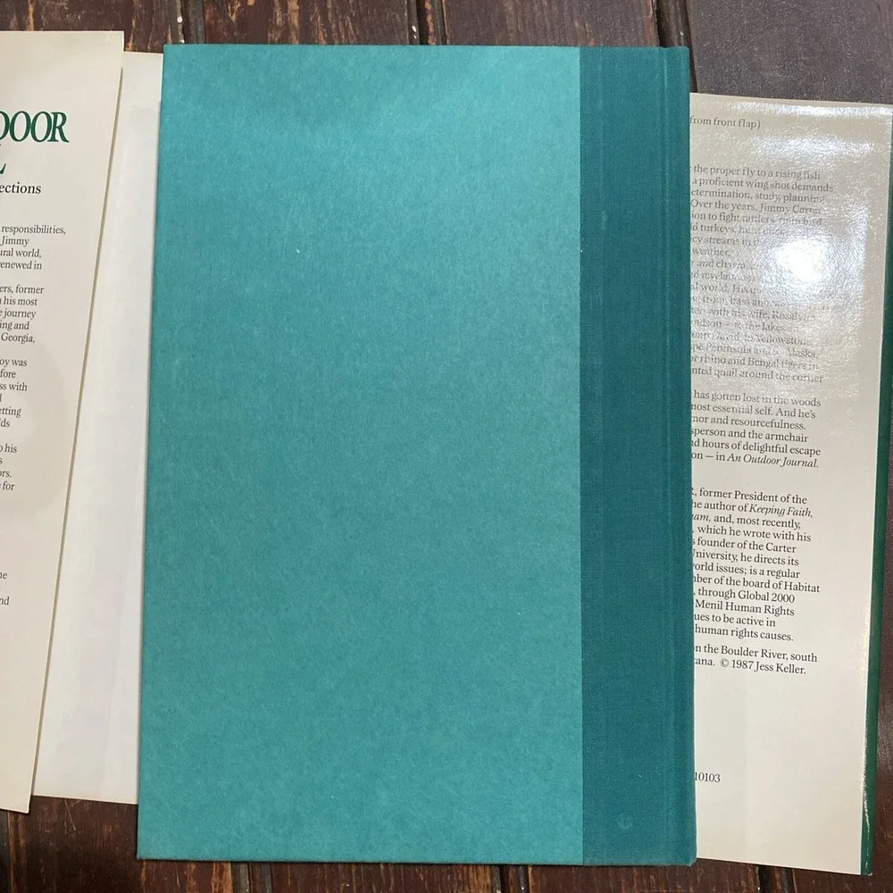 Jimmy Carter An‎ Outdoor Journal: Adventures and Reflections HC/DJ
